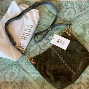 HOBO Pier Small Crossbody Suede NWT!!